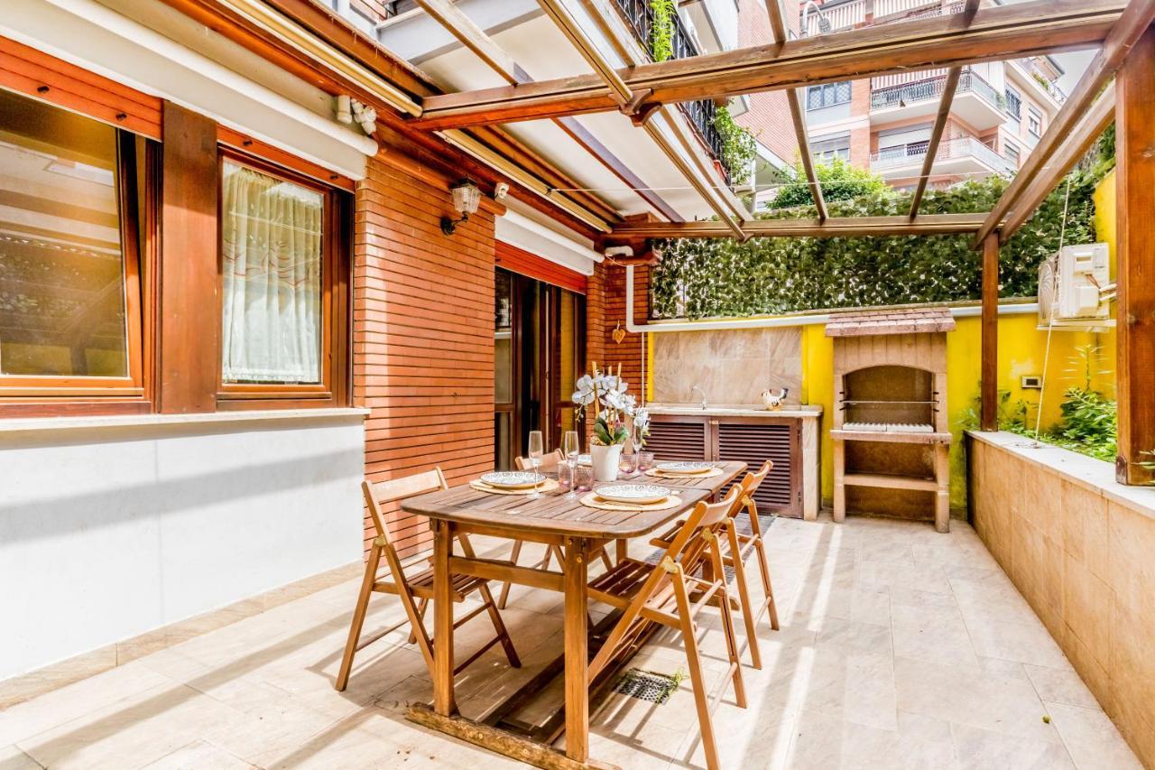 Bbhome Elegant Flat With Private Terrace Pamphili Rome