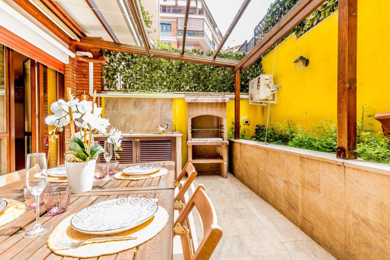 Bbhome Elegant Flat With Private Terrace Pamphili Apartamento
